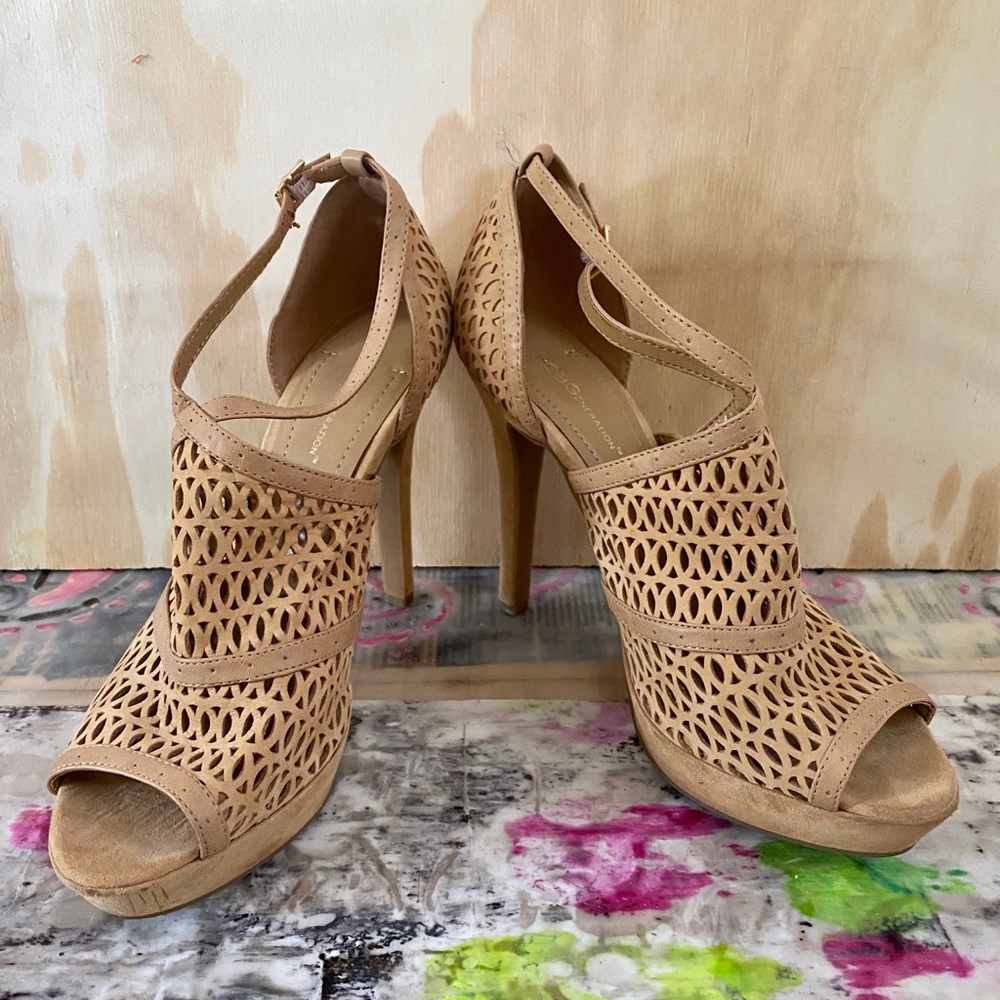 Gorgeous BCBGENERATION Suede Leather Heels